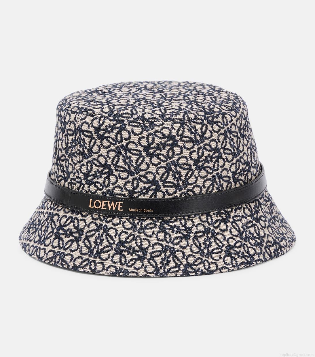 LoeweAnagram cotton bucket hat