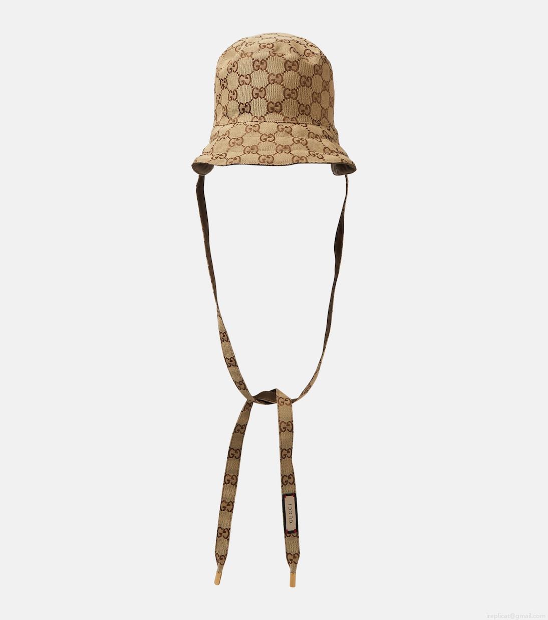 GucciReversible GG bucket hat