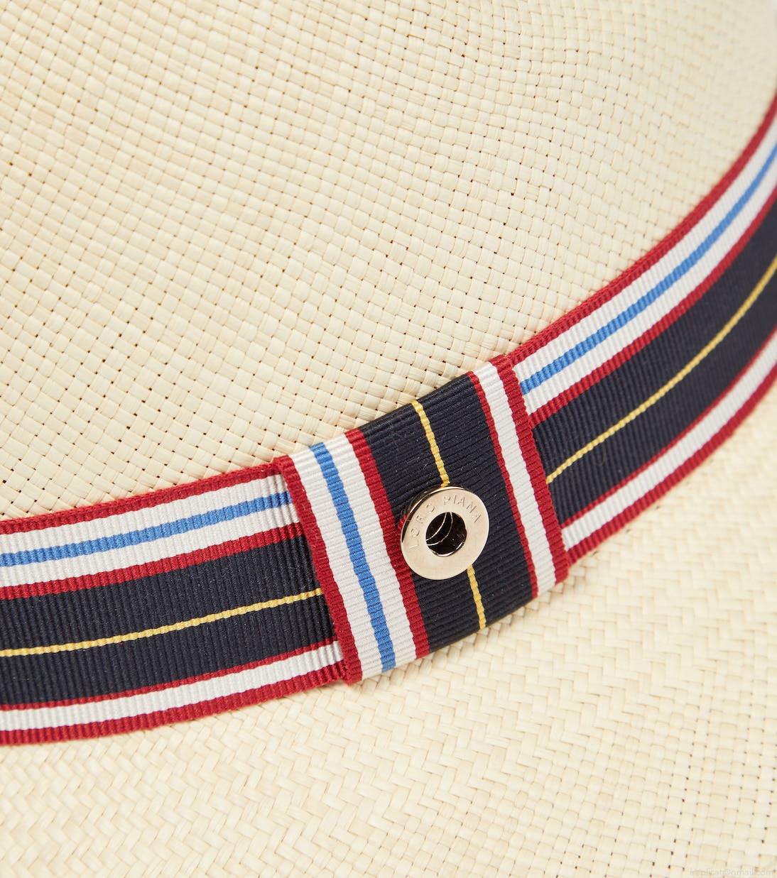 Loro PianaThe Suitcase Stripe Ingrid Panama hat