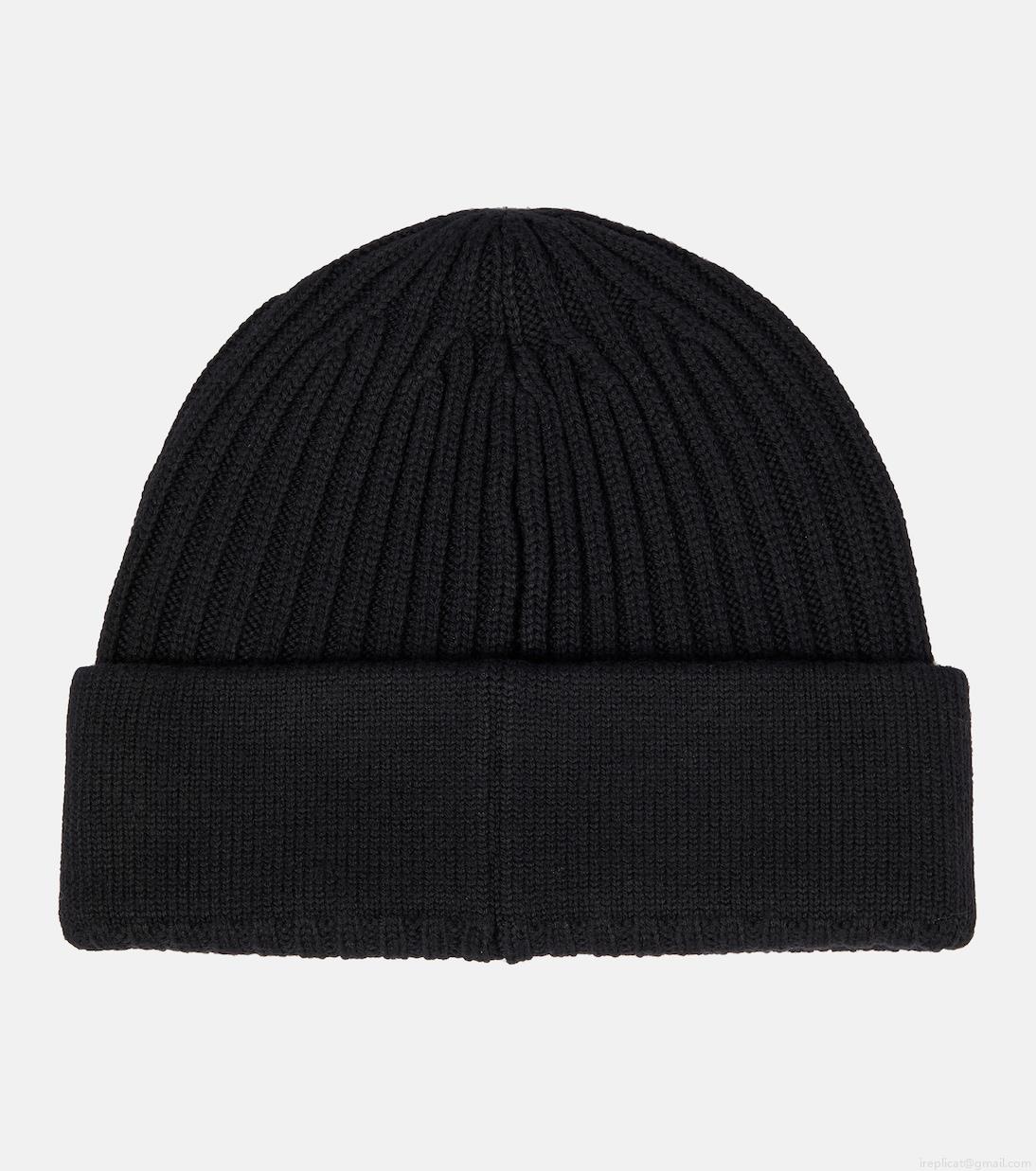 LoeweLogo ribbed wool beanie