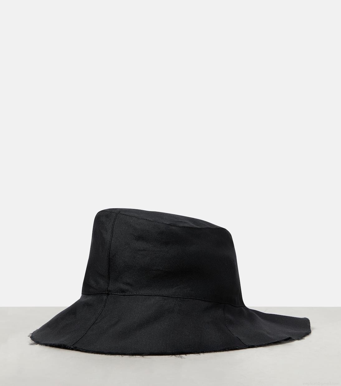 The RowSofia silk bucket hat