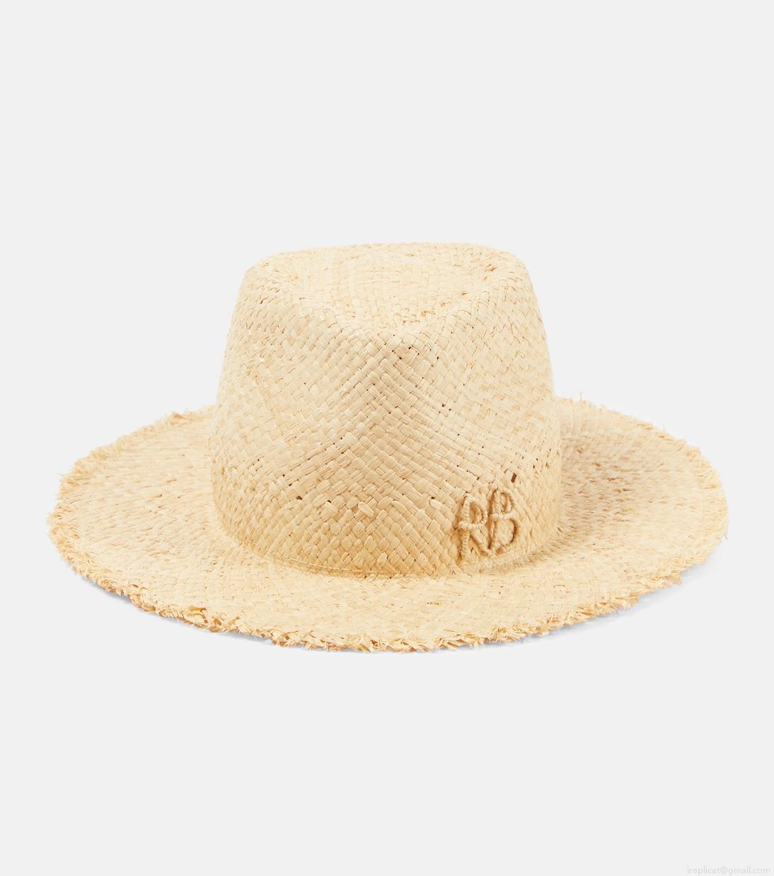 Ruslan BaginskiyEmbellished straw fedora