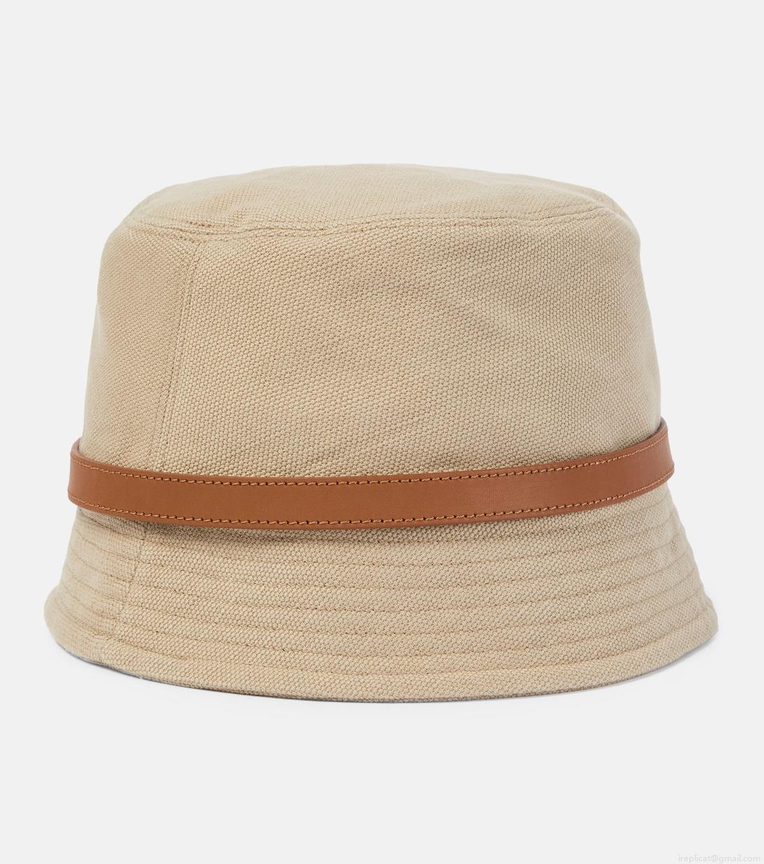 Saint LaurentCassandre canvas bucket hat