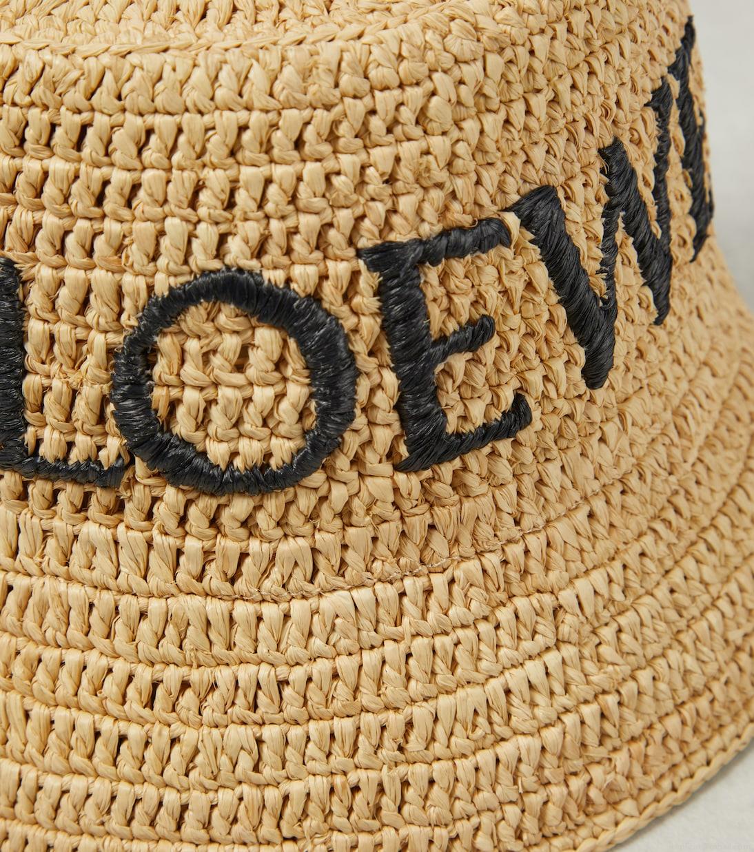 LoewePaula\'s Ibiza logo bucket hat