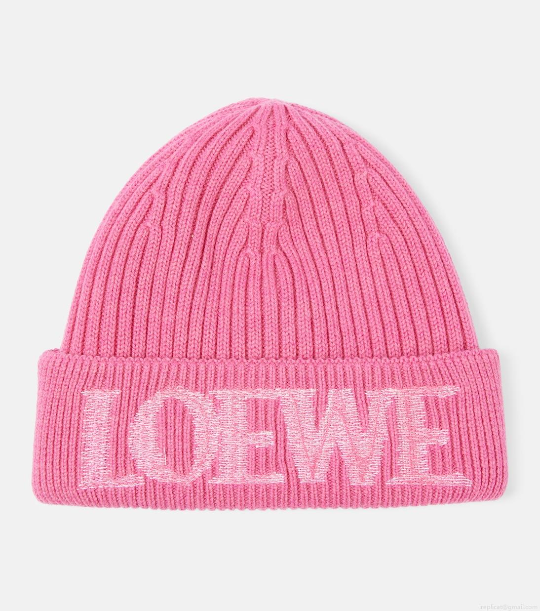 LoeweLogo wool beanie