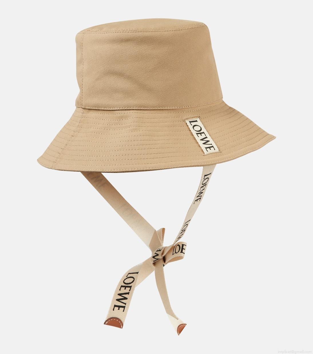 LoeweFisherman cotton canvas bucket hat