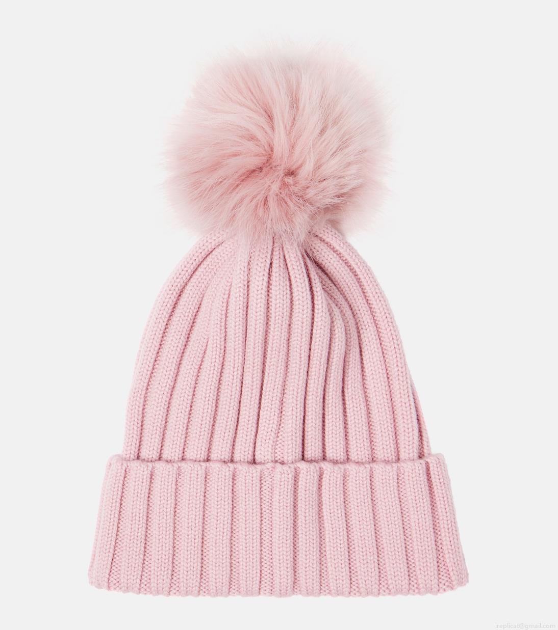 MonclerRibbed-knit wool beanie