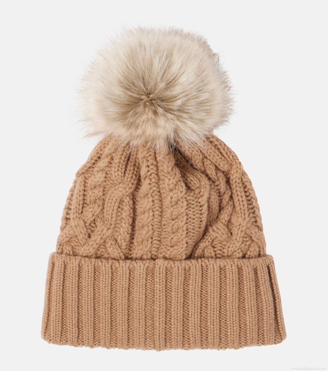 MonclerWool and cashmere beanie