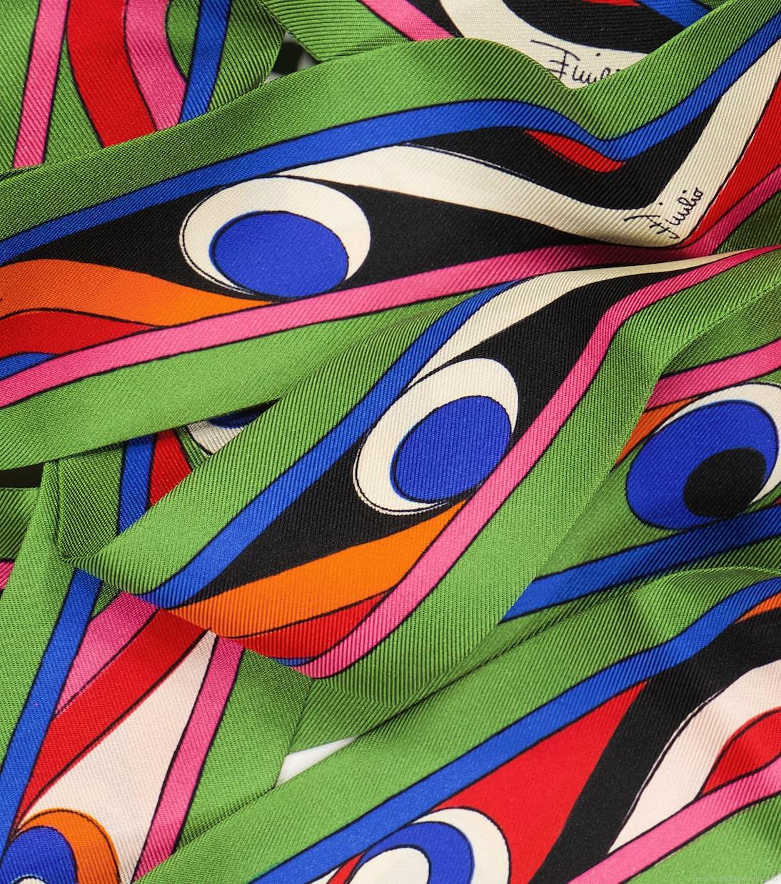 PucciPrinted silk scarf