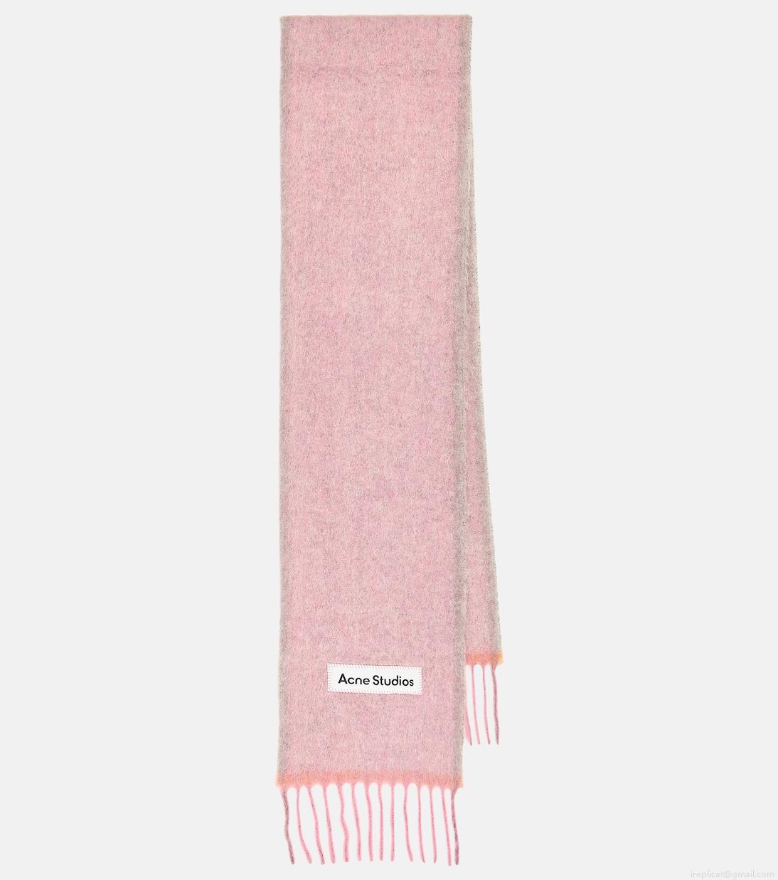 Acne StudiosVally Solid bouclé scarf