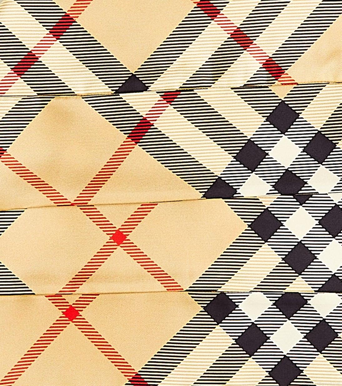 BurberryBurberry Check silk twill scarf