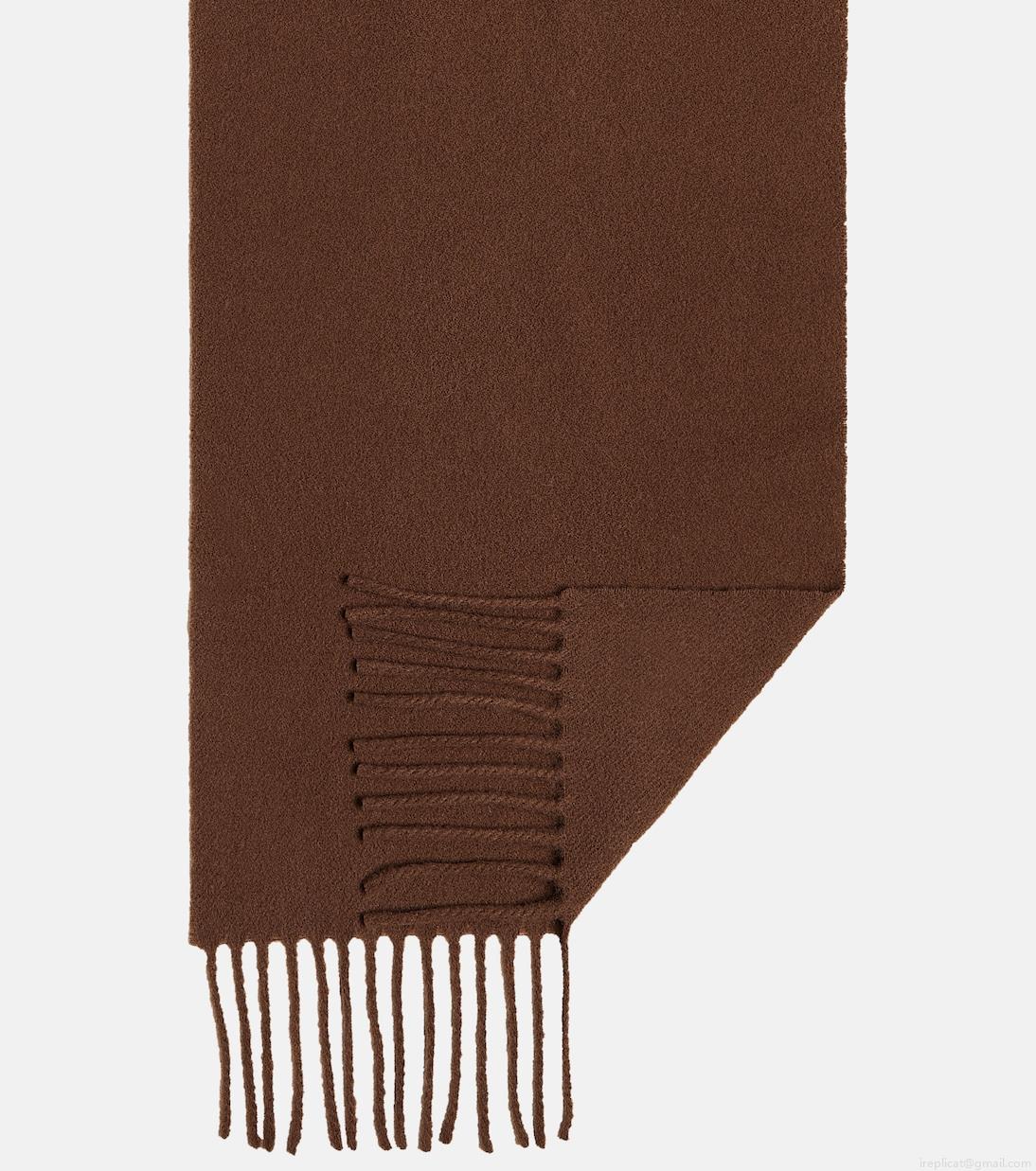 Acne StudiosFringed wool scarf