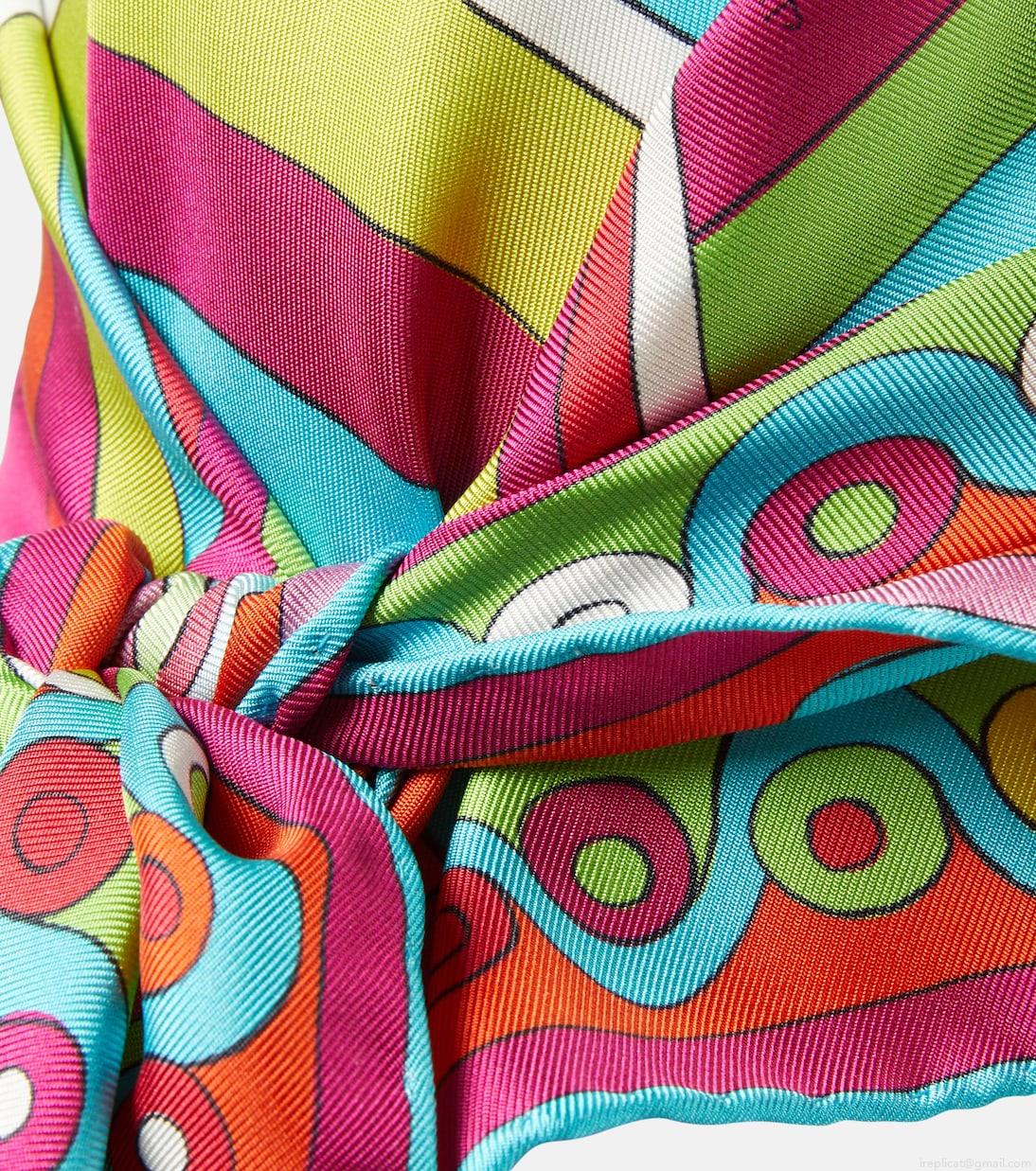 PucciIride silk scarf