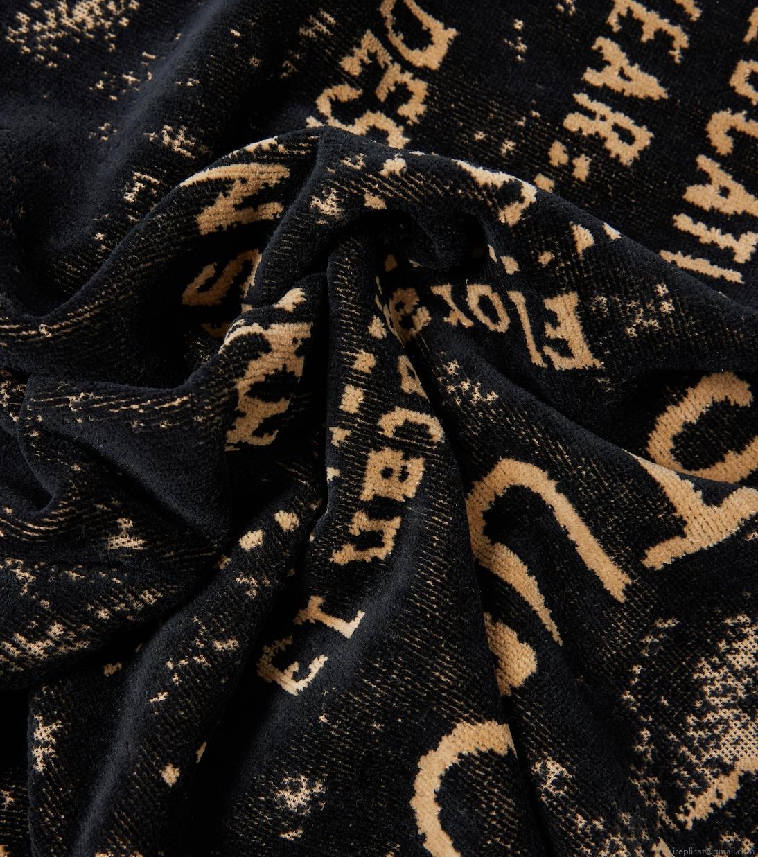 Acne StudiosLogo jacquard towel