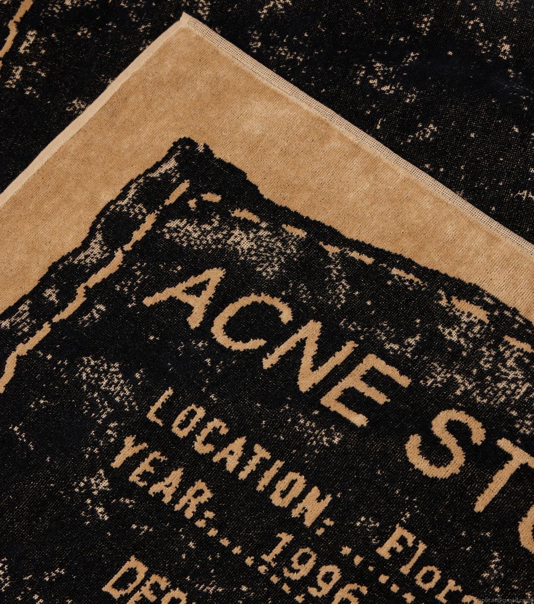 Acne StudiosLogo jacquard towel