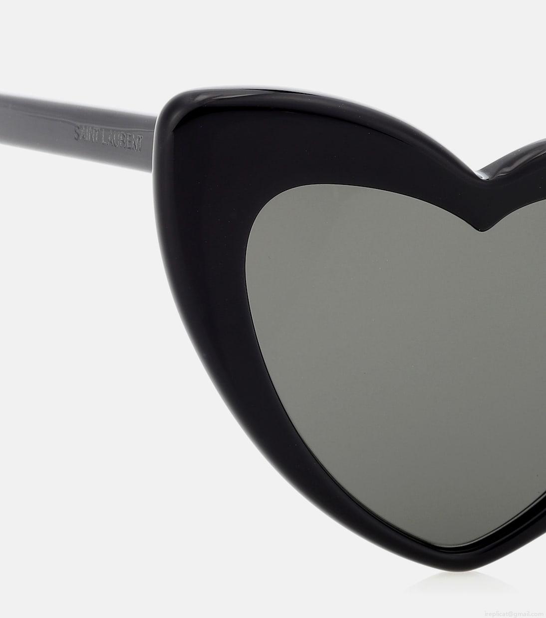 Saint LaurentSL 181 Loulou heart-shaped sunglasses