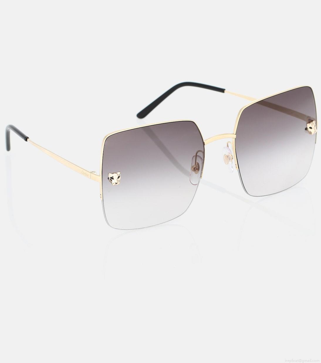 Cartier Eyewear CollectionPanthère de Cartier square sunglasses