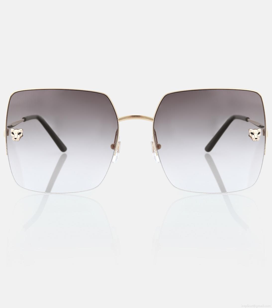 Cartier Eyewear CollectionPanthère de Cartier square sunglasses