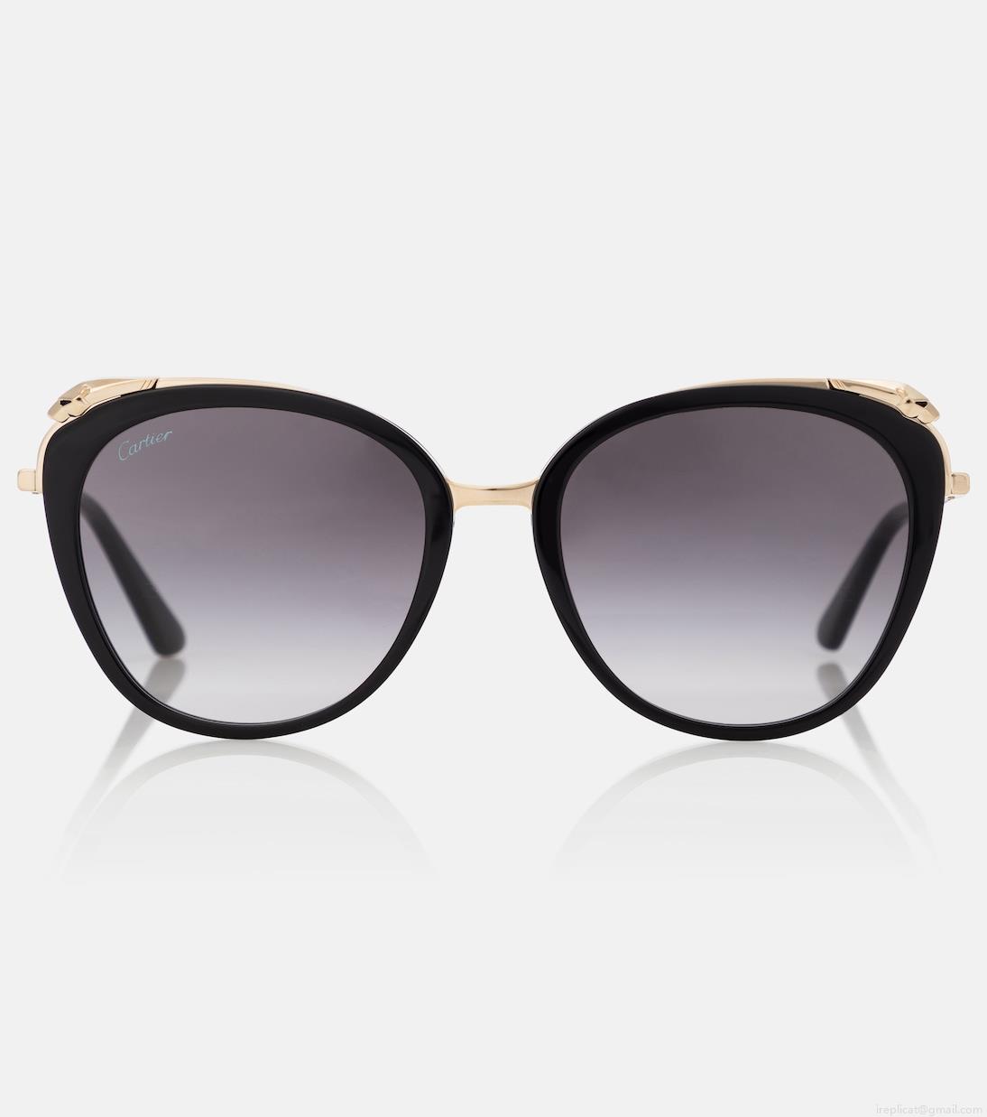 Cartier Eyewear CollectionPanthère de Cartier oversized sunglasses