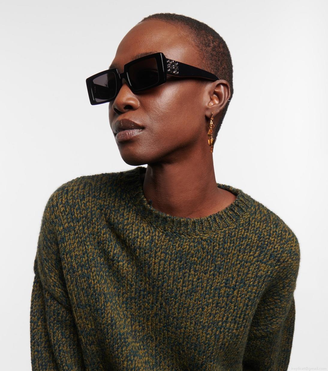 LoeweAnagram square sunglasses