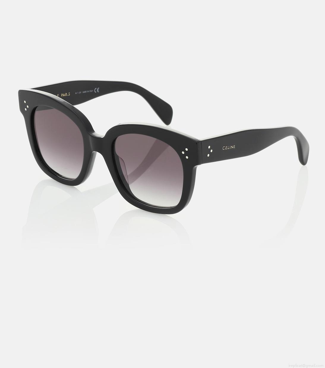 Celine EyewearD-frame acetate sunglasses