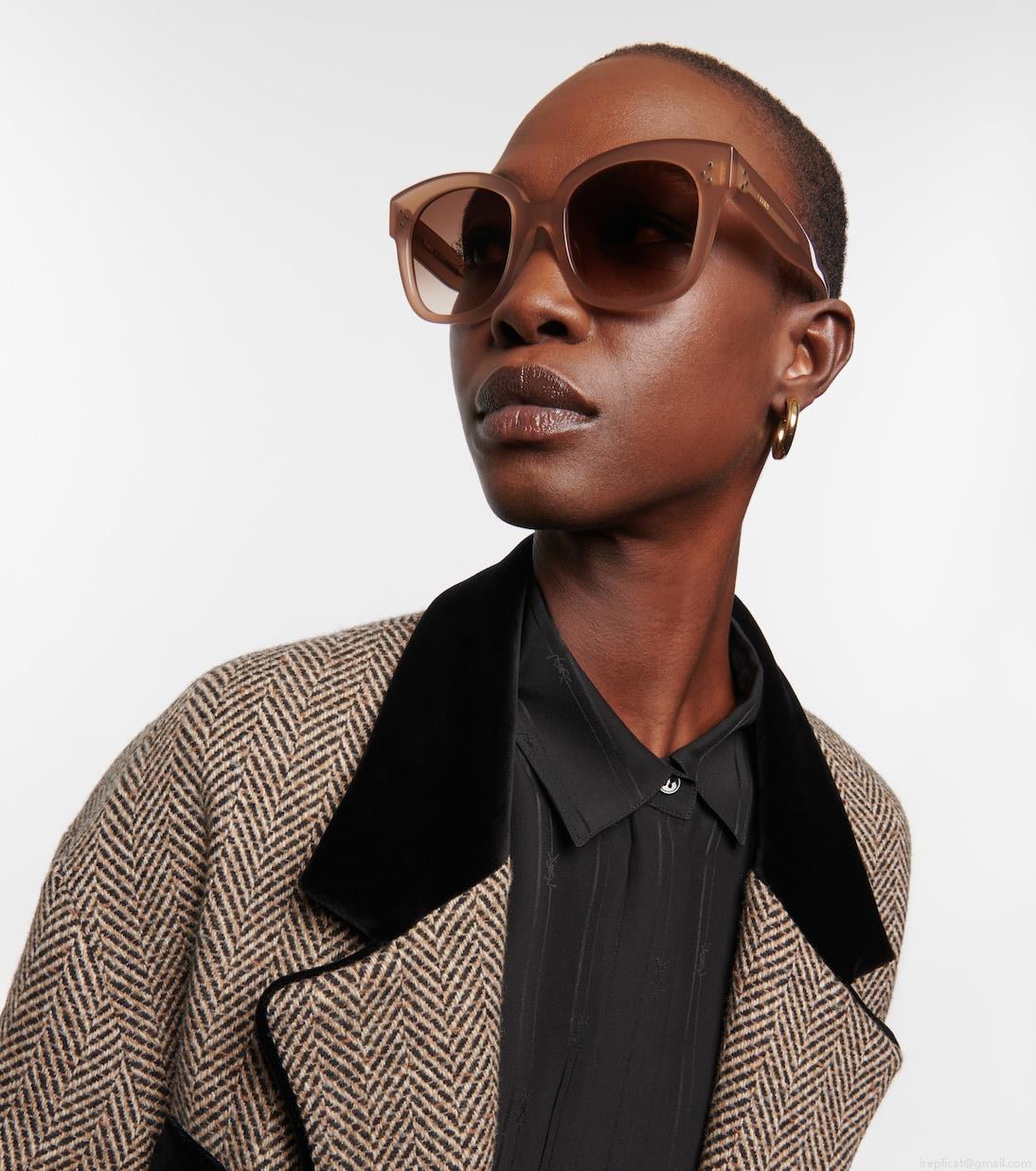 Celine EyewearD-Frame sunglasses