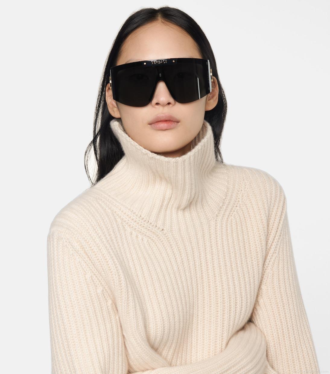 VersaceOversized sunglasses