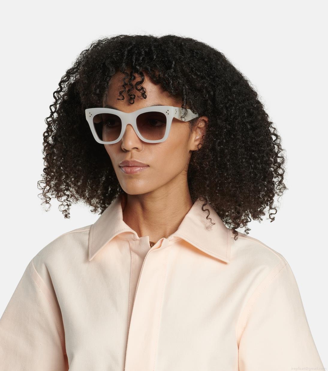 Celine EyewearCat-eye acetate sunglasses