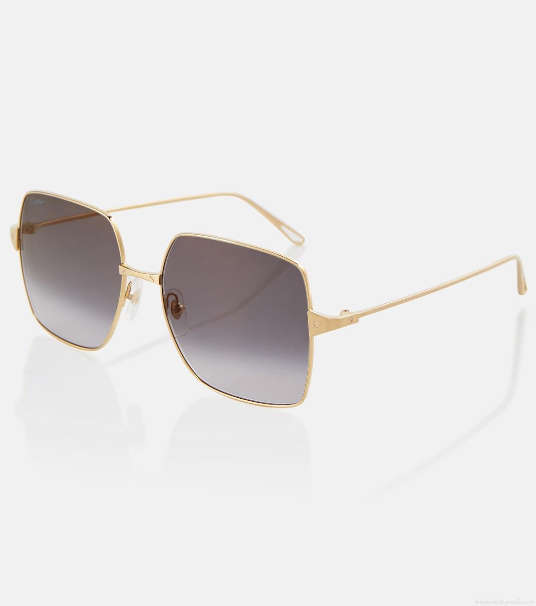 Cartier Eyewear CollectionSantos de Cartier square sunglasses