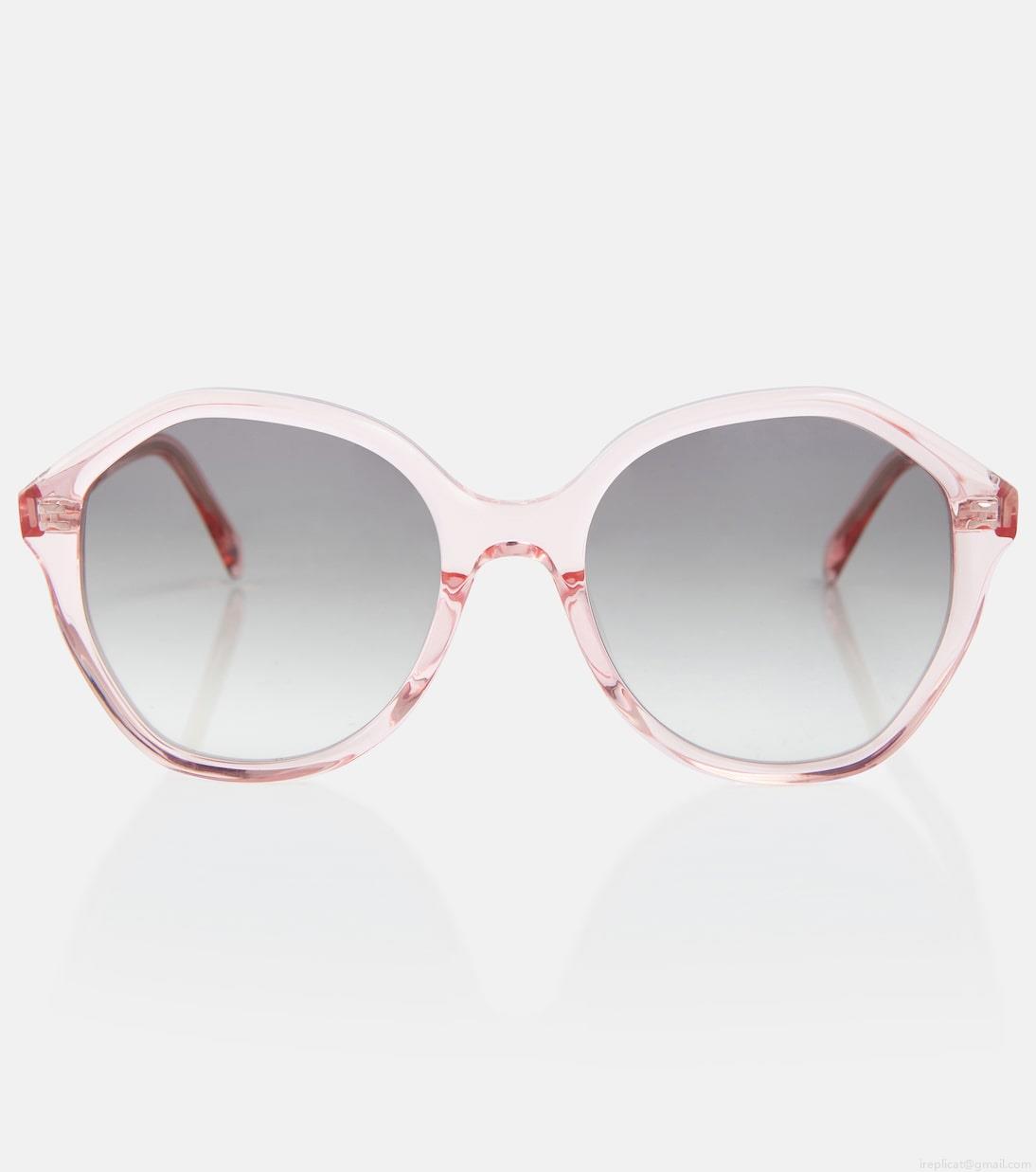 Celine EyewearS201 oversized acetate sunglasses