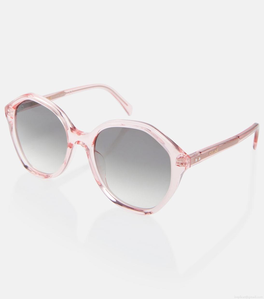 Celine EyewearS201 oversized acetate sunglasses