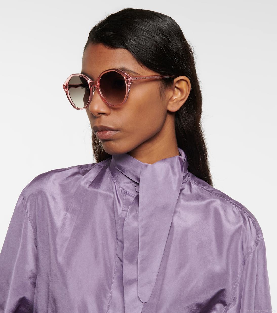 Celine EyewearS201 oversized acetate sunglasses