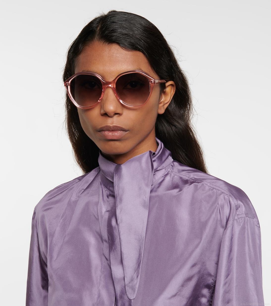 Celine EyewearS201 oversized acetate sunglasses