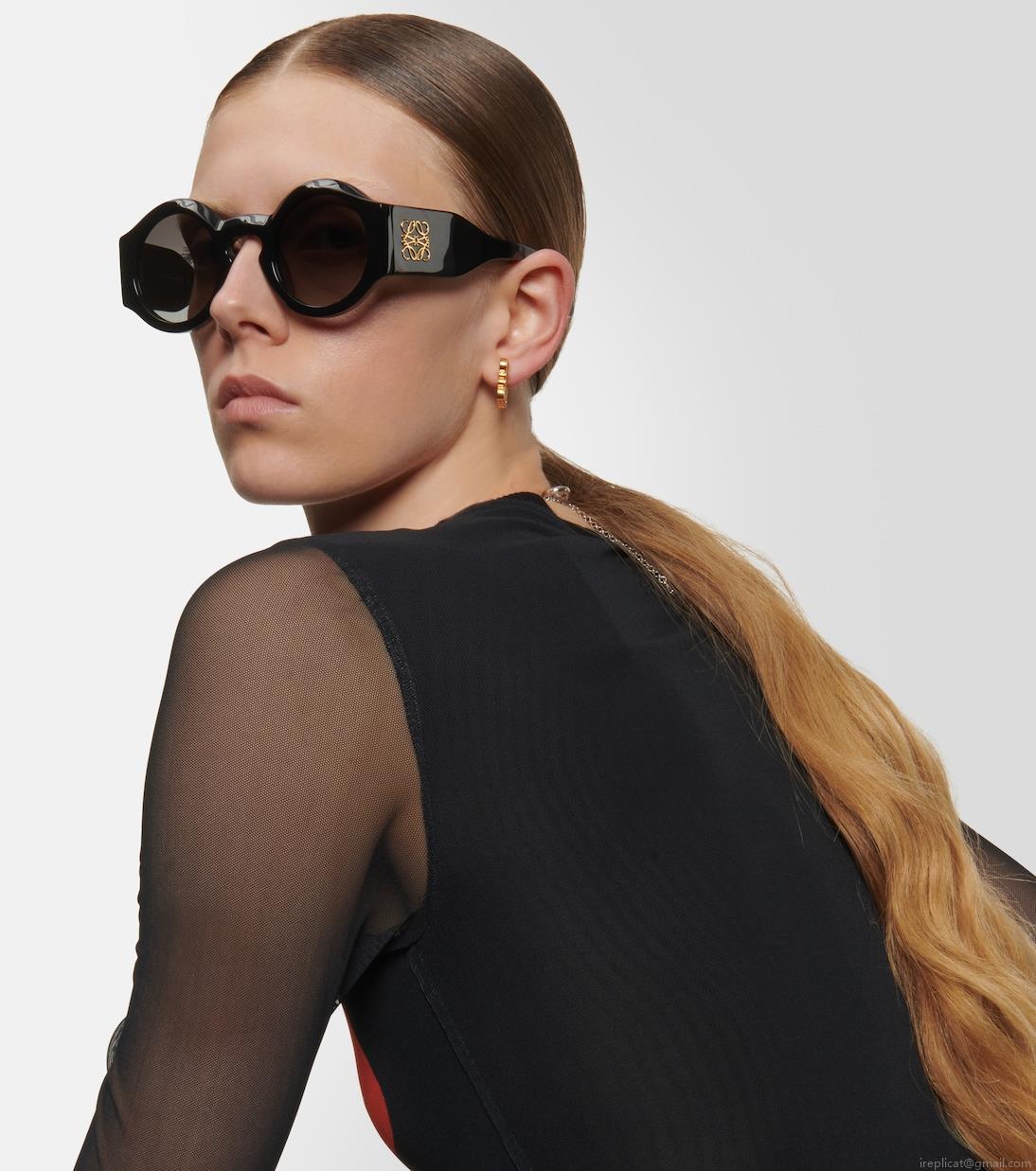 LoeweAnagram round sunglasses