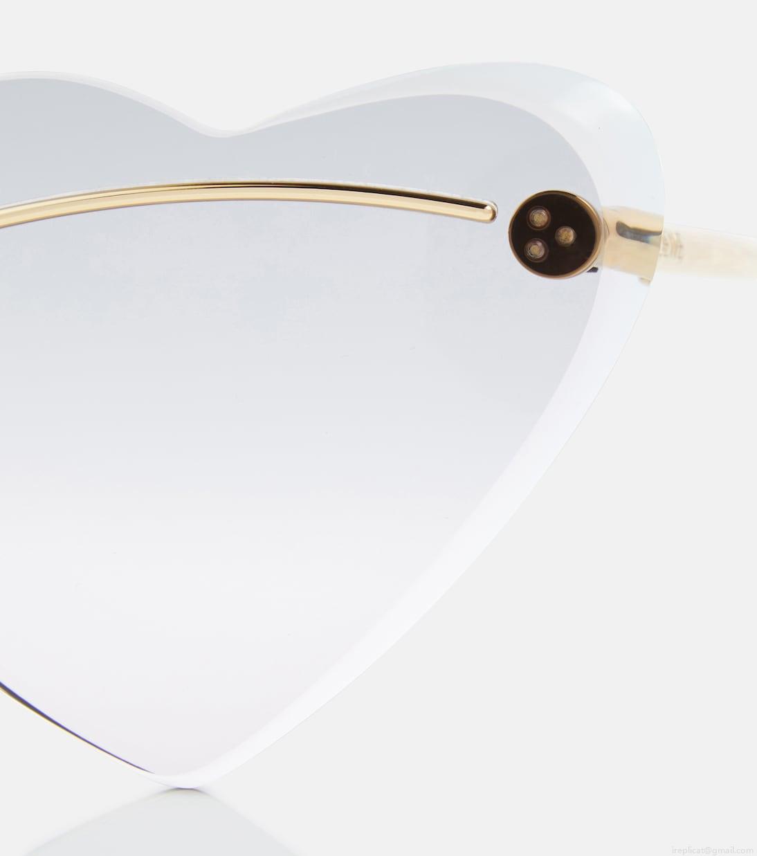 LoewePaula\'s Ibiza heart-shaped sunglasses