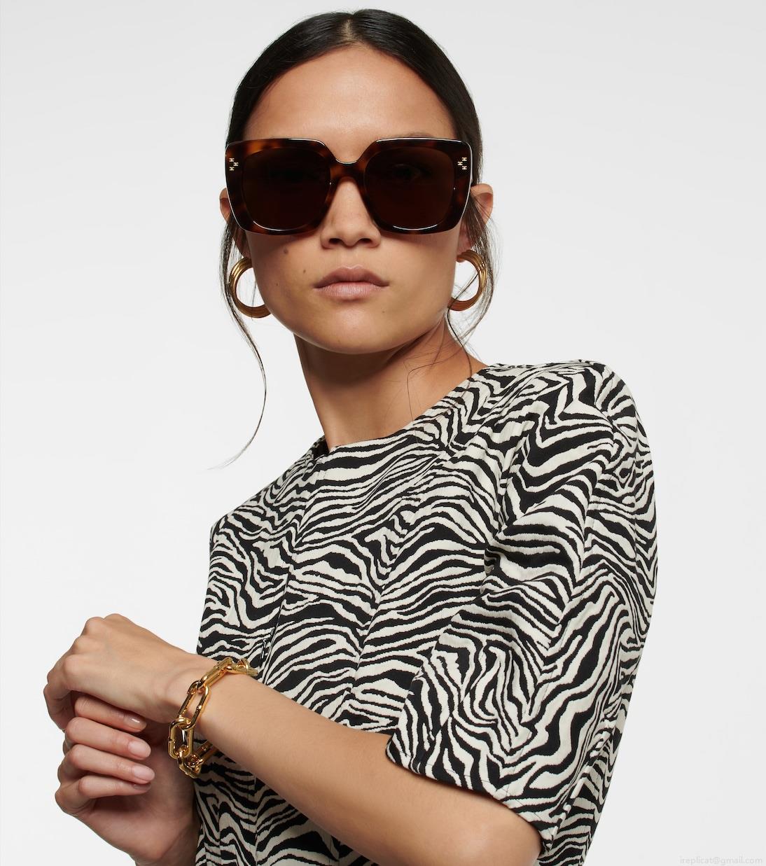 Celine EyewearOversized square sunglasses