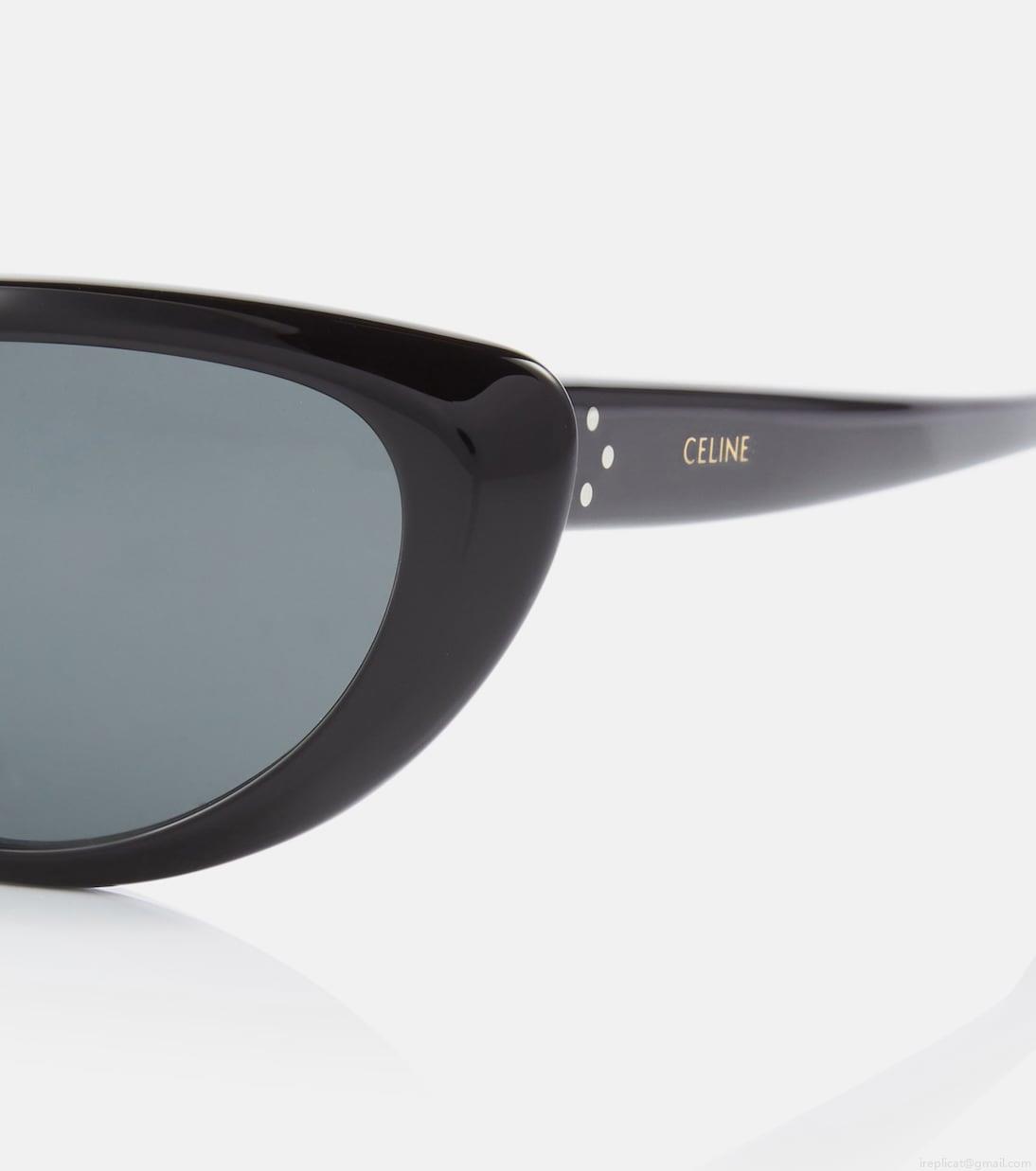 Celine EyewearCat-eye acetate sunglasses