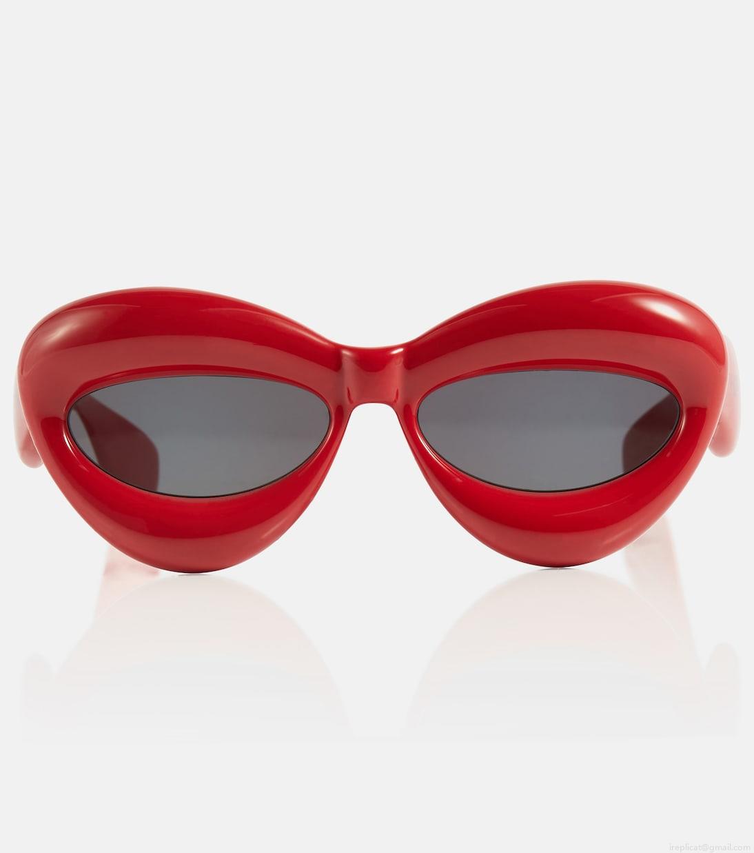 LoeweInflated cat-eye sunglasses