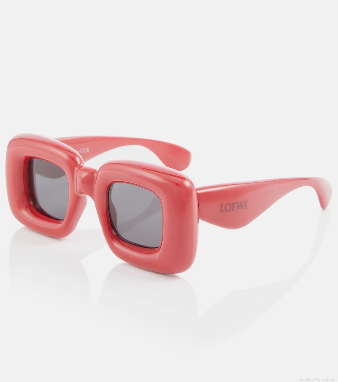 LoeweInflated square sunglasses