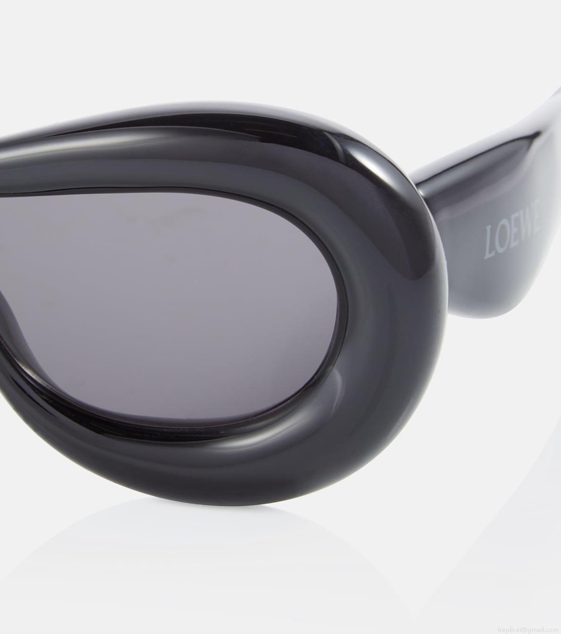 LoeweInflated oval sunglasses