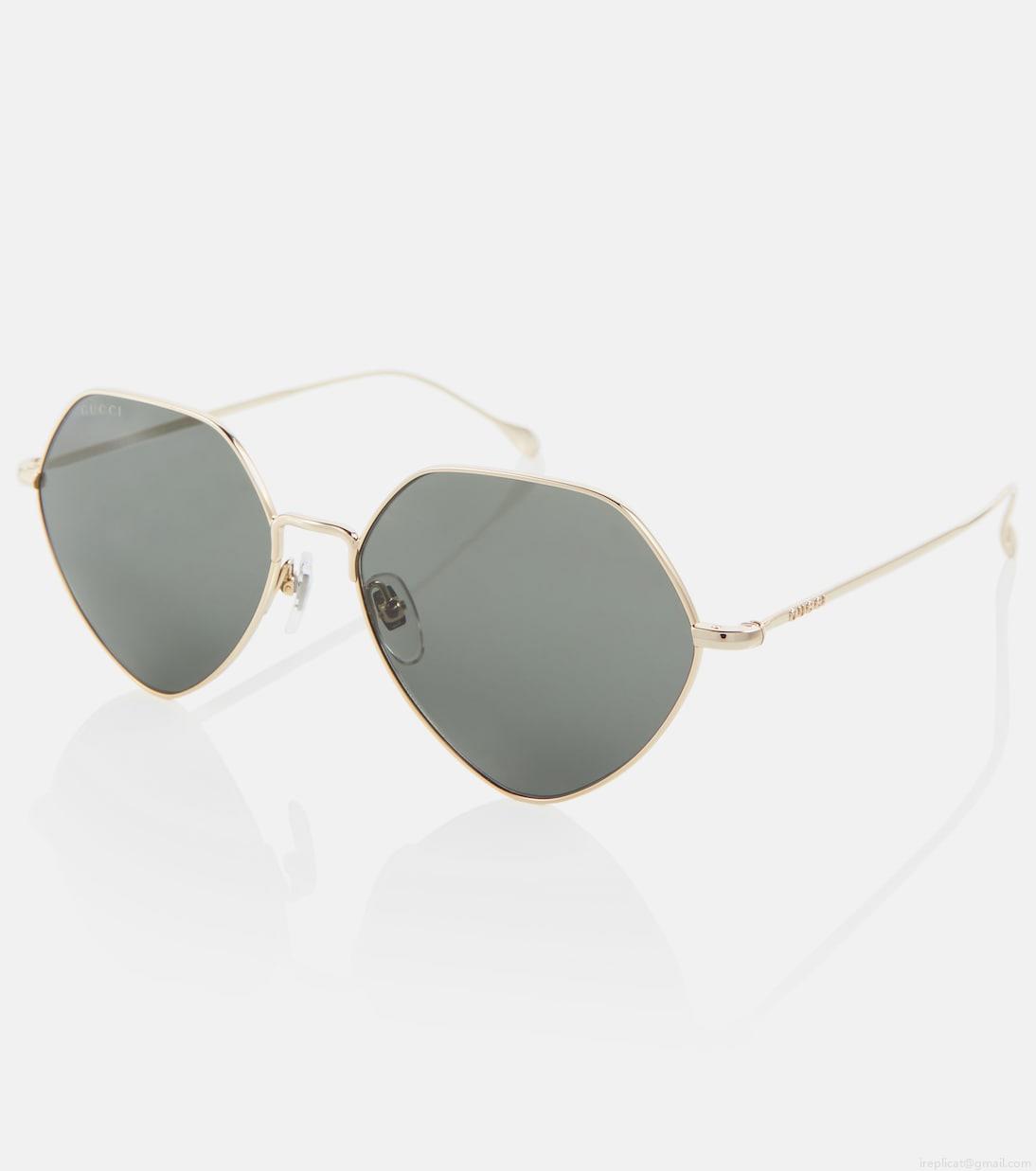 GucciGeometric sunglasses