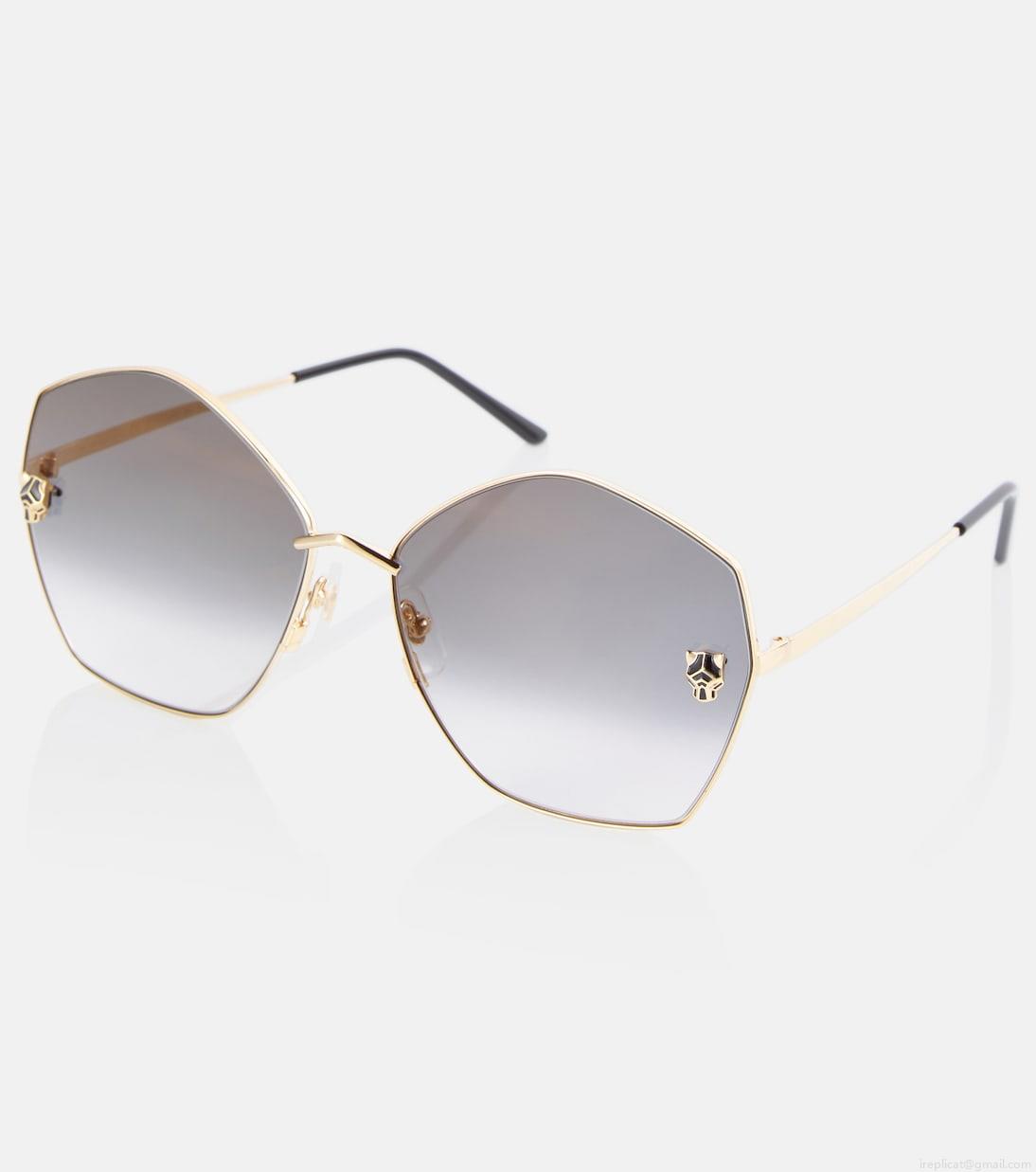 Cartier Eyewear CollectionPanthère de Cartier oversized sunglasses