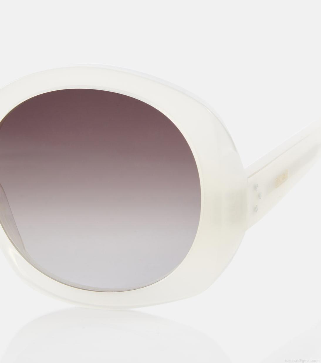 Celine EyewearBold round sunglasses