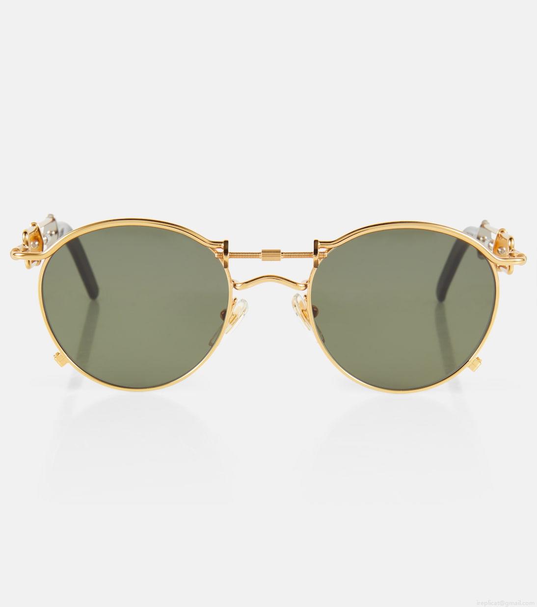 Jean Paul Gaultierx Karim Benzema 56-0174 round sunglasses