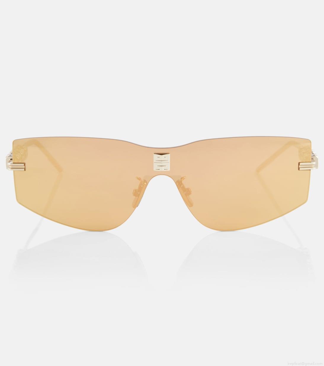 Givenchy4Gem rectangular sunglasses