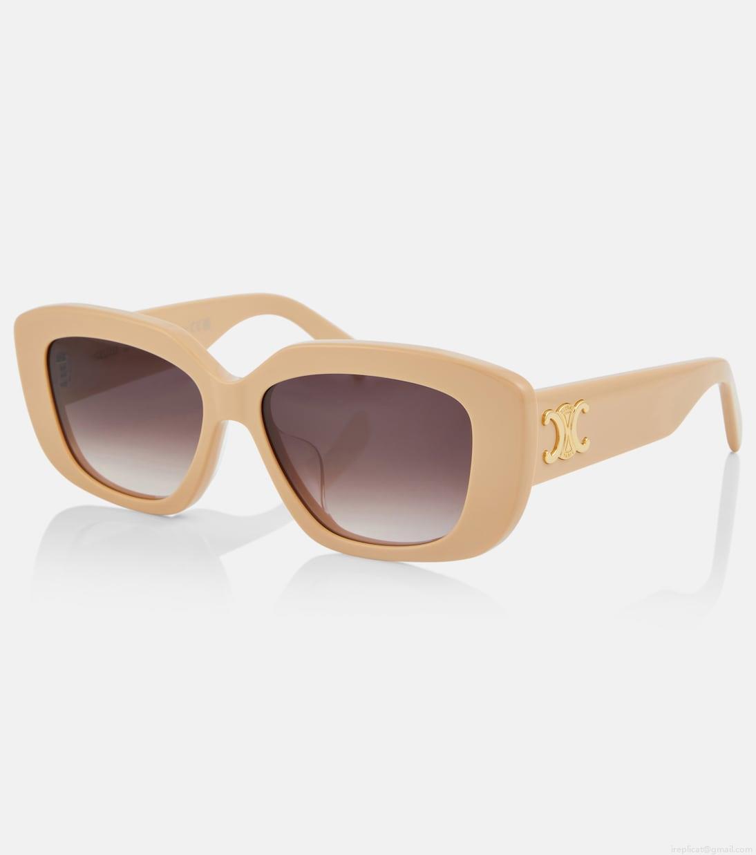 Celine EyewearTriomphe rectangular sunglasses