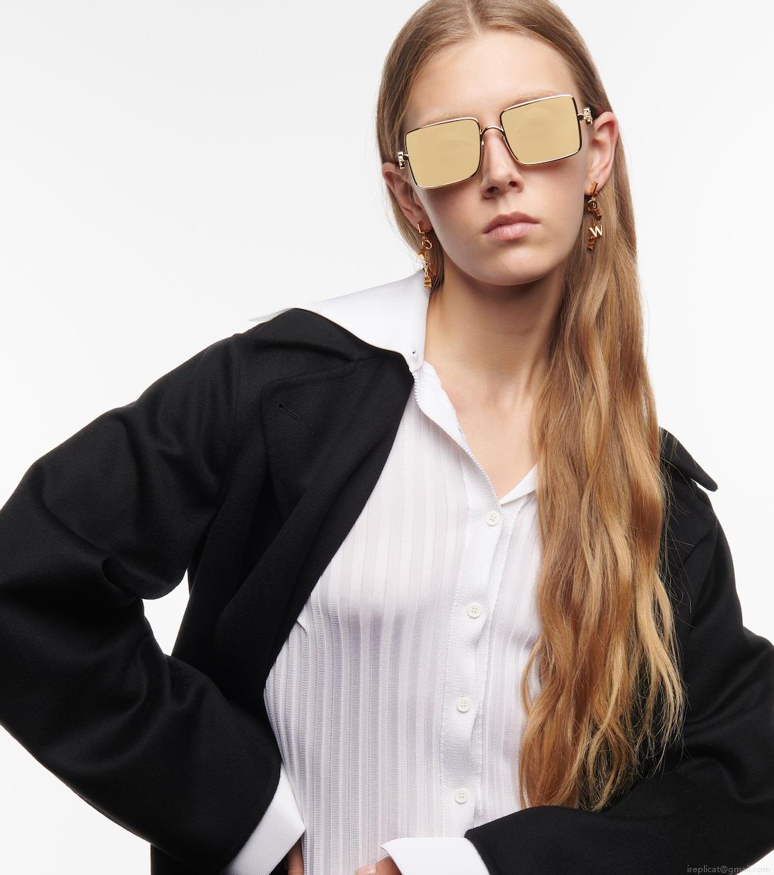 LoeweAnagram square sunglasses