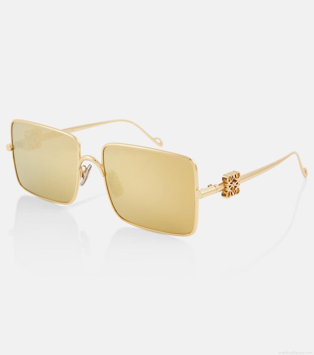 LoeweAnagram square sunglasses