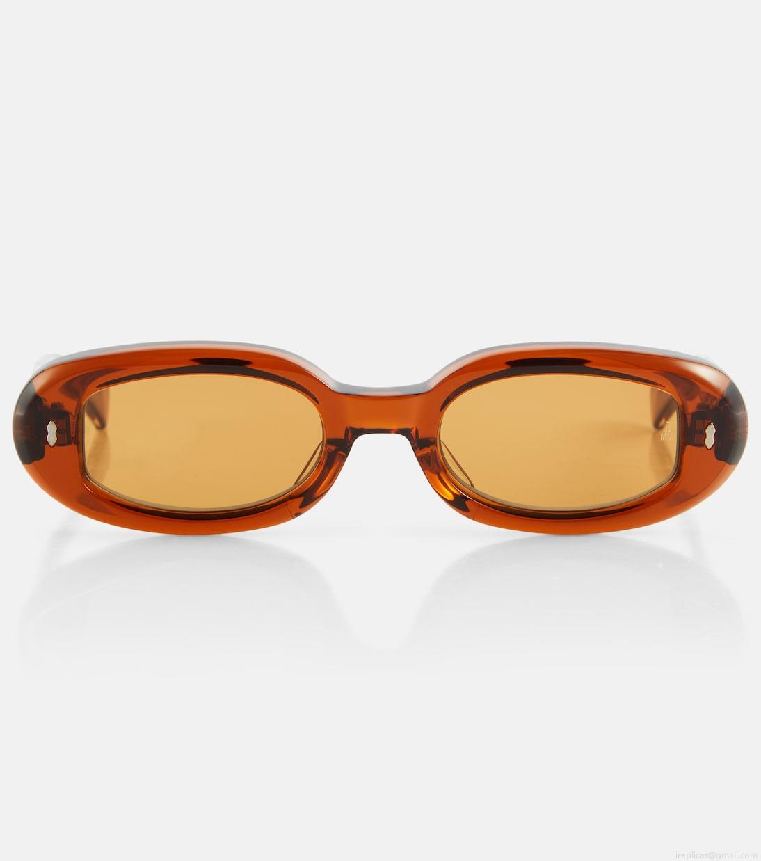 Jacques Marie MageBesset oval sunglasses