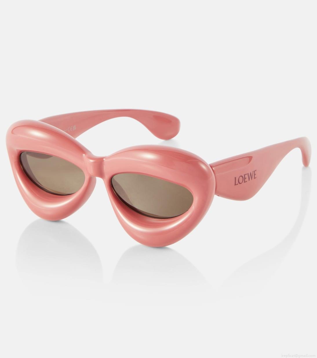 LoeweInflated cat-eye sunglasses